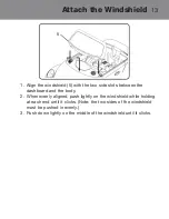 Preview for 13 page of Aria Child W486TG-F Owner'S Manual And Assembly Instructions