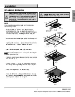 Предварительный просмотр 7 страницы Aria QBV070 Owner'S Manual