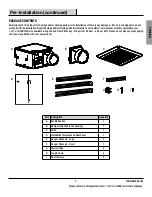 Предварительный просмотр 5 страницы Aria QBV080 Owner'S Manual