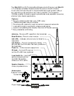 Preview for 2 page of Aria WA-350 Instructions Manual