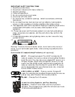 Preview for 4 page of Aria WA-350 Instructions Manual