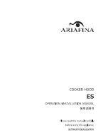 Ariafina ES-600 Operation & Installation Manual preview