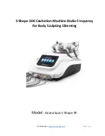 ArianaSpas S-Shape RF Manual preview