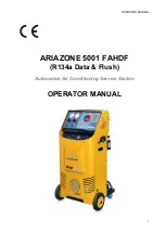 Preview for 1 page of ariazone 5001 FAHDF Operator'S Manual