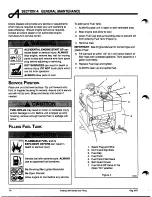 Предварительный просмотр 17 страницы Ariens 100 - ST824 Owner'S Manual