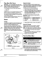 Предварительный просмотр 18 страницы Ariens 100 - ST824 Owner'S Manual