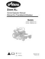 Ariens 2042 Zoom XL Owner'S/Operator'S Manual preview