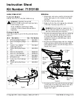 Preview for 1 page of Ariens 71513100 Instruction Sheet