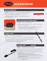 Preview for 2 page of Ariens 72406500 Accessories Manual