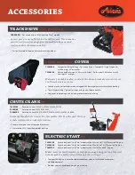 Preview for 3 page of Ariens 72406500 Accessories Manual