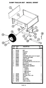 Preview for 41 page of Ariens 831001 Parts And Repair Manual