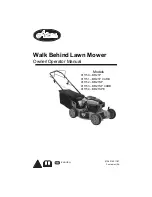 Preview for 1 page of Ariens 911150  BR21P Owner'S/Operator'S Manual