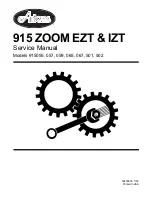 Preview for 1 page of Ariens 915 Zoom EZT Service Manual