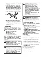 Предварительный просмотр 18 страницы Ariens 915013-1742 EZR Owner'S/Operator'S Manual