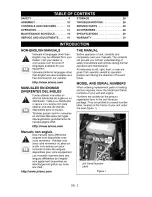 Предварительный просмотр 2 страницы Ariens 915131-1334 Owner'S Manual