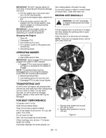 Предварительный просмотр 15 страницы Ariens 915131-1334 Owner'S Manual