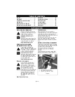 Preview for 2 page of Ariens 915137 - 2042 Zoom XL Owner'S/Operator'S Manual