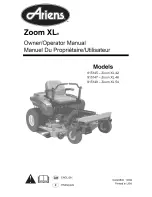 Ariens 915145-Zoom XL 42 Owner'S Manual preview