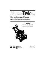 Ariens 920402 - Sno-Tek 24E Owner'S/Operator'S Manual preview