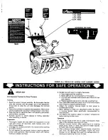 Preview for 2 page of Ariens 924000 Owner'S Manual