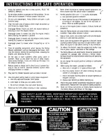 Preview for 2 page of Ariens 927021 Owner'S Manual