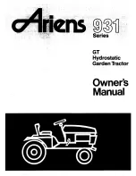 Ariens 931033 Owner'S Manual preview