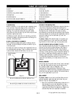 Preview for 2 page of Ariens 932045 - ST8524E Owner'S/Operator'S Manual