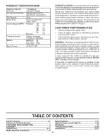 Preview for 4 page of Ariens 935269 Operator'S Manual