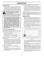 Preview for 12 page of Ariens 935269 Operator'S Manual