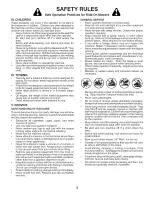 Preview for 3 page of Ariens 936037 Operator'S Manual