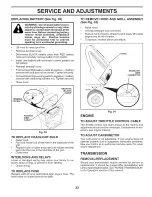 Preview for 23 page of Ariens 936039 46" Precision Hydro Tractor Operator'S Manual