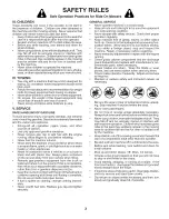 Preview for 3 page of Ariens 936040 54" Precision Hydro Tractor Operator'S Manual