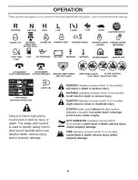 Предварительный просмотр 8 страницы Ariens 936042 Operator'S Manual