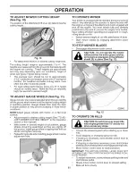 Предварительный просмотр 11 страницы Ariens 936042 Operator'S Manual