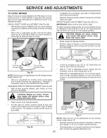 Предварительный просмотр 21 страницы Ariens 936042 Operator'S Manual