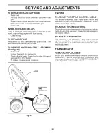 Предварительный просмотр 25 страницы Ariens 936042 Operator'S Manual