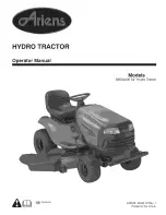 Preview for 1 page of Ariens 93604300 Operator'S Manual