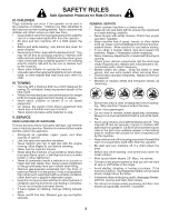 Preview for 3 page of Ariens 93604300 Operator'S Manual