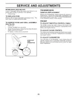 Preview for 23 page of Ariens 936044 Operator'S Manual