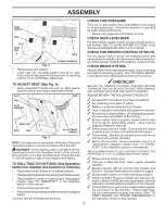 Preview for 7 page of Ariens 936045 Operator'S Manual