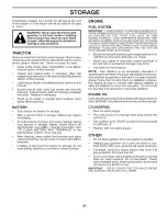 Предварительный просмотр 21 страницы Ariens 936047 Operator'S Manual