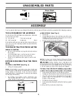 Preview for 6 page of Ariens 936051 Operator'S Manual