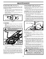 Предварительный просмотр 17 страницы Ariens 936055 Operator'S Manual