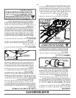 Предварительный просмотр 44 страницы Ariens 936055 Operator'S Manual