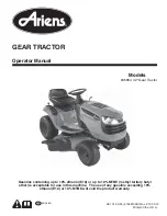 Preview for 1 page of Ariens 936064 Operator'S Manual