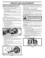 Предварительный просмотр 22 страницы Ariens 936065 Operator'S Manual