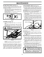 Preview for 17 page of Ariens 936066 Operator'S Manual