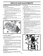 Preview for 21 page of Ariens 936066 Operator'S Manual