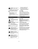 Preview for 3 page of Ariens 946101 Owner'S/Operator'S Manual