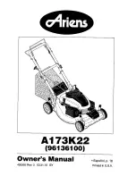 Ariens 96136100 Owner'S Manual preview